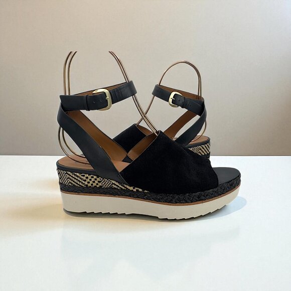 27 EDIT NATURALIZER  Prestyn Wedge Sandal - Size 9.5 M - Picture 1 of 8